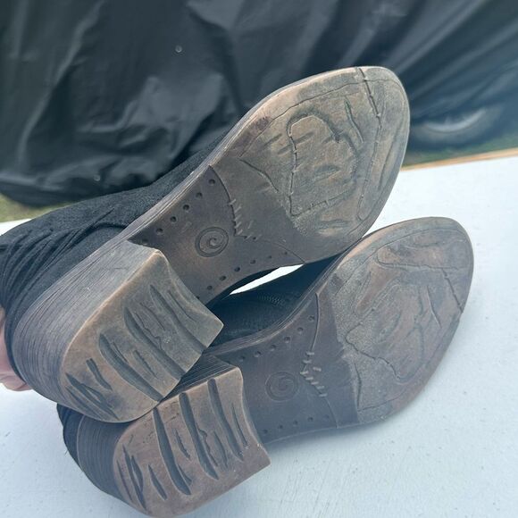 Volatile Black Ankle Boots - Picture 4 of 6